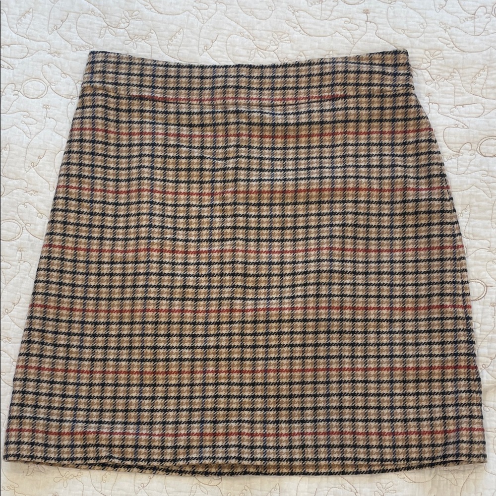 J. Crew Women’s Plaid Skirt